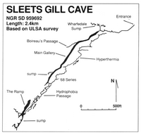 Descent 106 Sleets Gill Cave